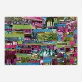 Walead Beshty, Glasshouse, 2009, unique archival inkjet print on Museo Silver Rag mounted to Sintra