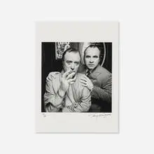 Terry O'Neill, Michael Caine and Bob Hoskins, gelatin silver print