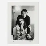 Terry O'Neill, Elizabeth Taylor and Richard Burton, gelatin silver print