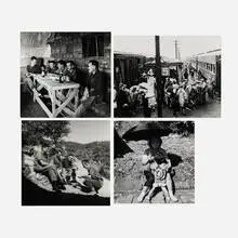 Horace Bristol, Four works, vintage gelatin silver print