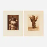 Edward S. Curtis, Two works from The North American Indian portfolio, photogravure