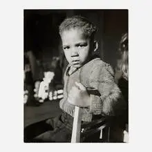 Herbert List, The Valka Camp, c. 1951, vintage gelatin silver print