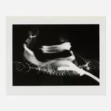 Harold Eugene Edgerton, Swirls and Eddies of a Tennis Stroke, gelatin silver print