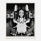 Weegee, Untitled Distortion (Man with Camera)