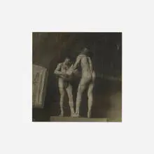 Nude Study by Josep Lluís Sert, gelatin silver print with pencil, sold Jun 2026