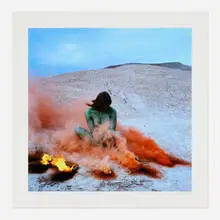 Judy Chicago, Immolation, digital inkjet print