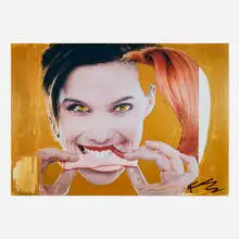 Franz West, Platonic Moon, 2003, C-print on Kodak professional