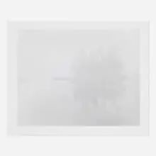 Don Worth, Island In Fog, Prince Rupert, British Columbia, gelatin silver print