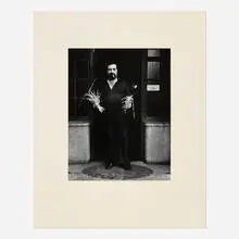Judy Dater, Restaurateur, Arles, France, 1976, vintage gelatin silver print