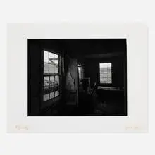 Oliver Gagliani, Abandoned Interior, gelatin silver print