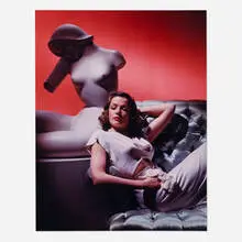 George Hurrell, Gene Tierney, C-print