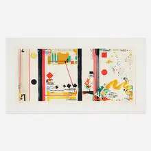 Sam Middleton, Harmonics, 1995, screenprint in colors