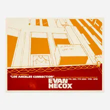 Evan Hecox, LA Connection, 2001, screenprint in colors