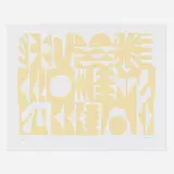 Cody Hudson, Untitled (Vuori Holiday 2024 Pattern), c. 2024, screenprint