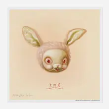 Mark Ryden, Rosie's Tea Bunny, 2006, offset lithograph in colors