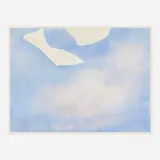 Joe Goode, Untitled (White Paper Clouds)