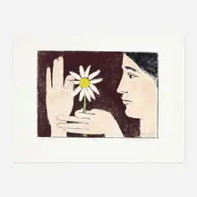 Will Barnet, Poem 921, 1997, screenprint in colors on Coventry rag