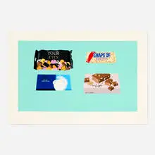 Julia Jacquette, Four Sweets, 1995, screenprint in colors on Coventry rag