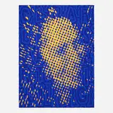 Bruce Pearson, Clearly It's Closer to Rising (from the Exit 99 portfolio), 1999, screenprint in colors on Somerset Textured