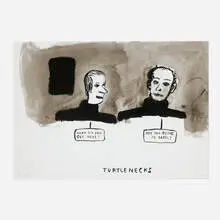 Amy Sillman, Turtlenecks, 2007, archival inkjet print