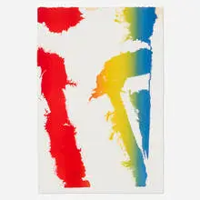 Paul Jenkins, Euphories de la couleur, 1987, lithograph in colors