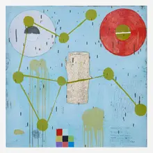 Squeak Carnwath, Same Boat, 2006, woodcut, intaglio and lithograph in colors