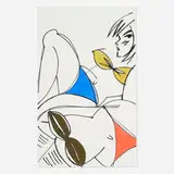 Ella Kruglyanskaya, Untitled, 2014, screenprint in colors