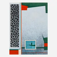 Presencia by Gunther Gerzs, 1978, screenprint in colors, sold Jun 2026