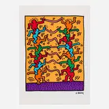 Keith Haring, For Emporium Capwell, lithograph in colors