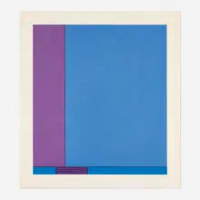 Ludwig Sander, Manitou, 1970, screenprint in colors