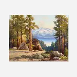 Robert Wood, Lake Tahoe, 1945, oil on canvas