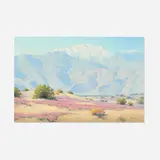 Karl Albert, Spring Gift to San Jacinto Peak, oil on canvas board