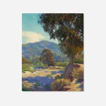 Gregory Hull, Arroyo Seco, 1996, oil on canvas board