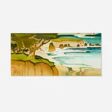 Milford Zornes, Cambria, 1995, watercolor on paper