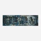 Philip Latimer Dike, Untitled, watercolor on paper laid to board