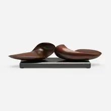 Jack Zajac, Split Almond, 1962, bronze, granite
