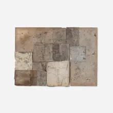 Robert Nickle, Untitled, 1964, mixed media collage in artist's frame