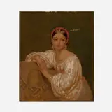 Philippe-Jacques van Bree, Portrait of a Lady, oil on panel