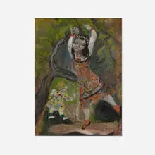 Rifka Angel, Two Girls, c. 1930, oil on canvas