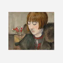 V.M.S. Hannell, Portrait, 1928, oil on linen