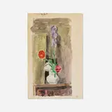 Vanessa Bell, Still Life with Flowers, c. 1920, watercolor on paper
