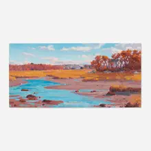 David Curtis, November, oil on canvas