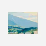 Charles Curtis Allen, Mt. Mansfield (Vermont), oil on canvas board