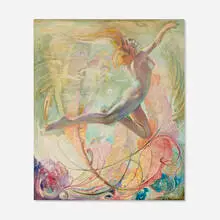 Frederick W. Becker, The Sea Nymph, oil on canvas