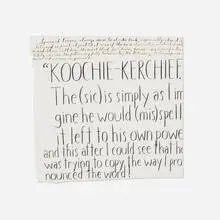 Raymond Pettibon, No Title, 1991, ink on paper