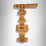 Dorothy Dehner, Untitled, 1983, wood construction