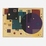 Loló Soldevilla, Untitled, c. 1956, oil on canvas in artist's frame