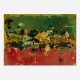 Henry Botkin, Horizon in Green, oil on board