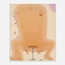The Voice Inside by Florian Meisenberg, 2011, oil on canvas, sold Jul 2026