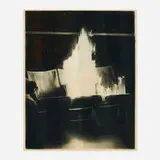 Ian Tweedy, Morilla, 2012, oil on found canvas
